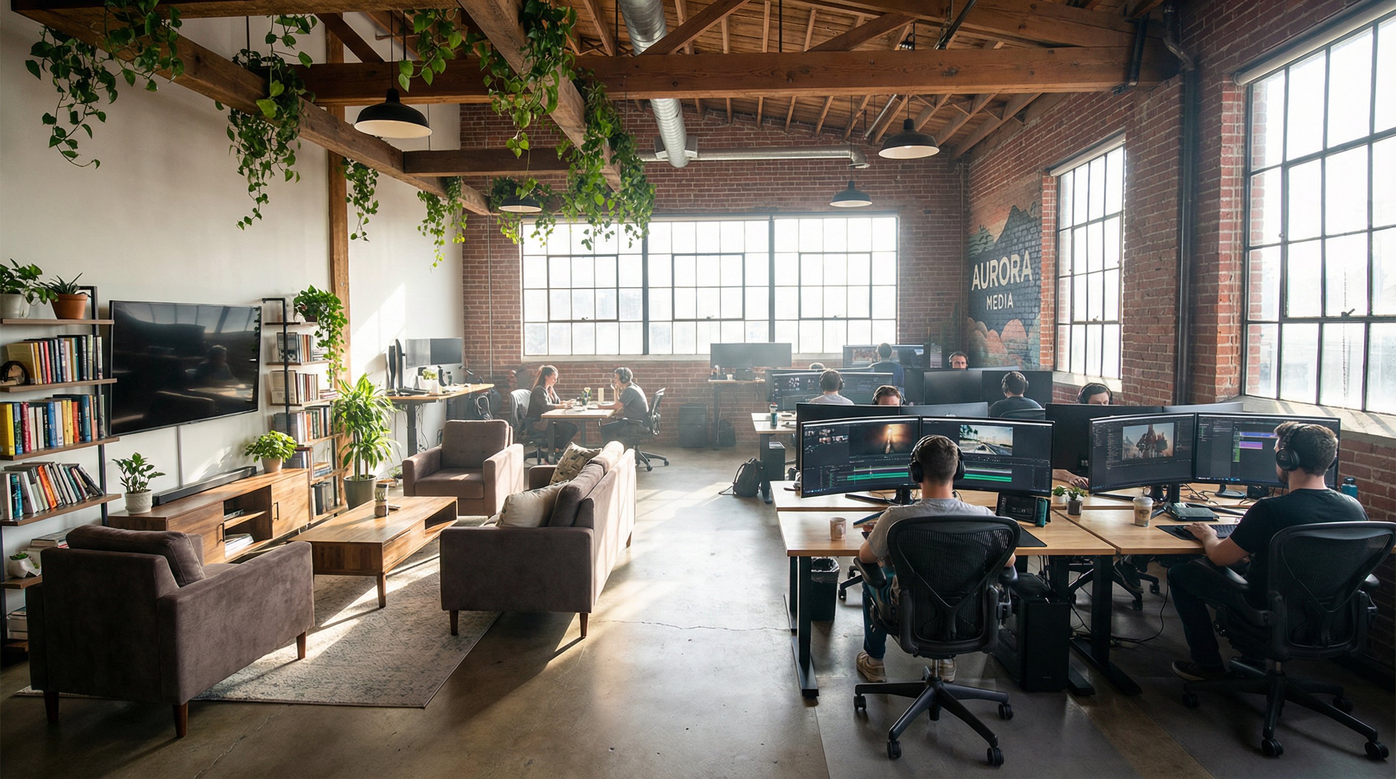 海角网公司环境